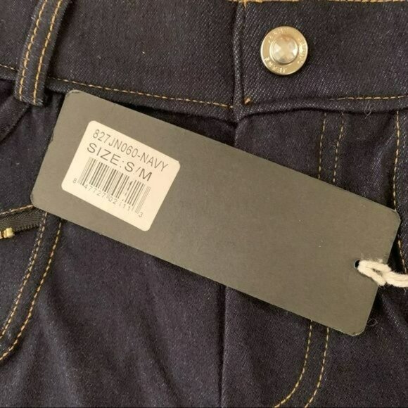 Yelete women's size S/M dark wash jeggings NWT's - Picture 3 of 8